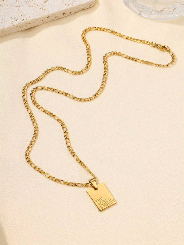 The World Is Yours Necklace