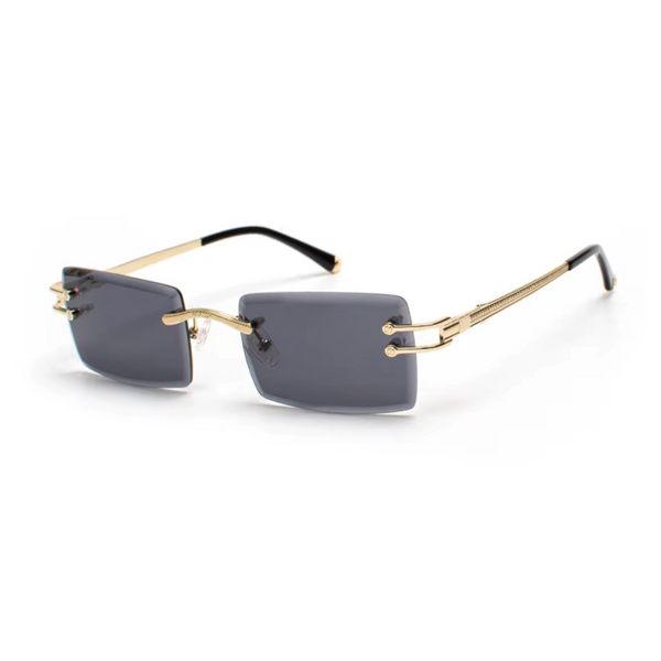 LUXX Signature Sunglasses - Gold/Gray